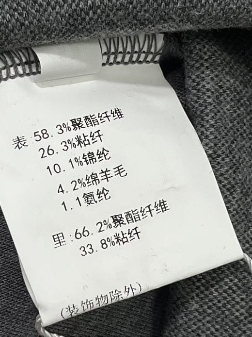 品牌特卖【外套】超好穿！！9021 粘纤➕绵羊毛 品质中厚休闲卫衣开衫拉链连帽外套-喜出 商品图3