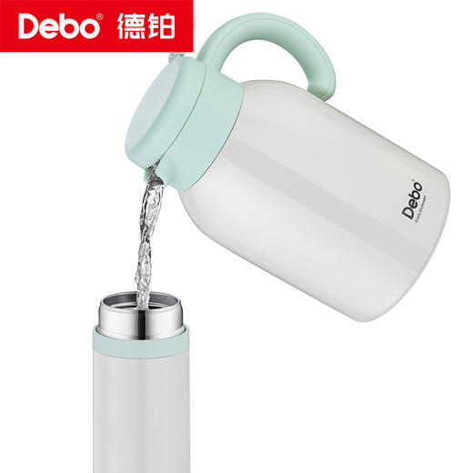 Debo德铂-莱茵斯套装杯壶450+1500ml 304不锈钢长效保温 不生锈不氧化 商品图12