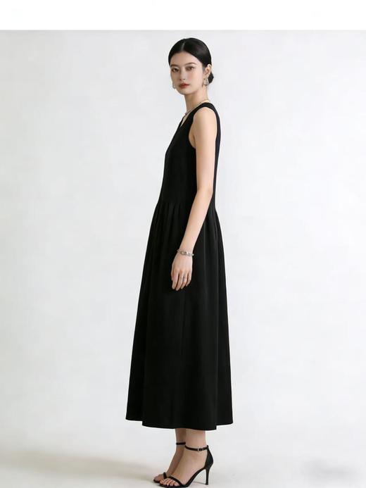 418良粉节|2026 活动爆款【自营】衣周期～（超软糯）0102 针织长款背心连衣裙-喜出 商品图2