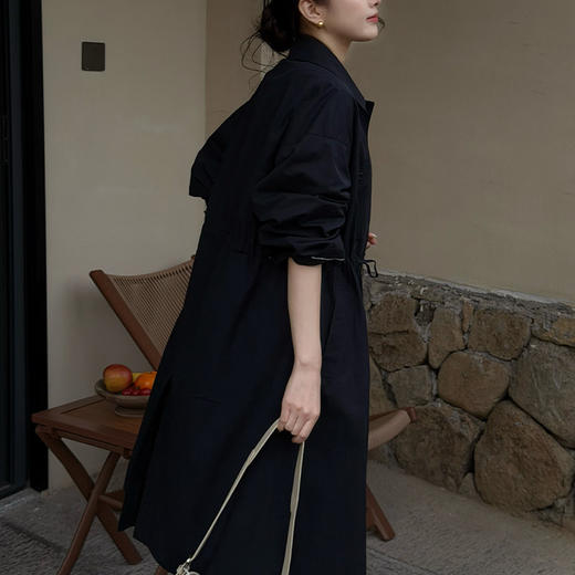 【预售7天】良木礼翻领风衣（1771） 商品图1