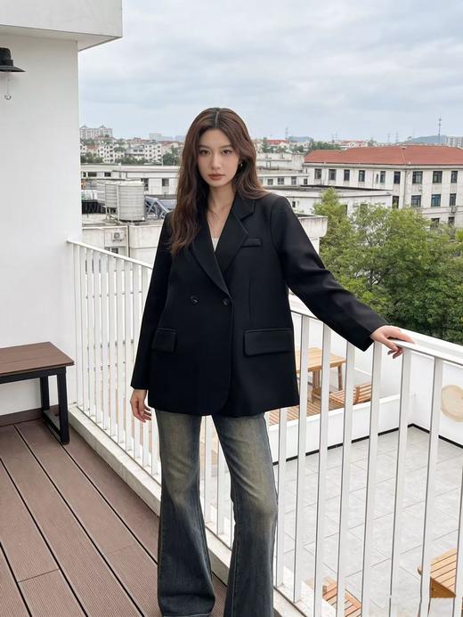 活动爆款【自营】衣周期～6614韩系宽松西服外套-喜出 商品图3