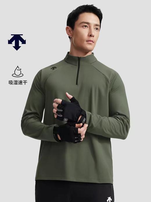 DST TRAINING系列男士半拉链长袖针织衫 商品图2
