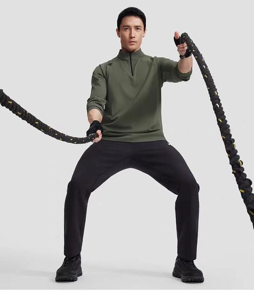 DST TRAINING系列男士半拉链长袖针织衫 商品图5