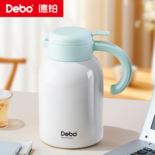 Debo德铂-莱茵斯套装杯壶450+1500ml 304不锈钢长效保温 不生锈不氧化 商品图5