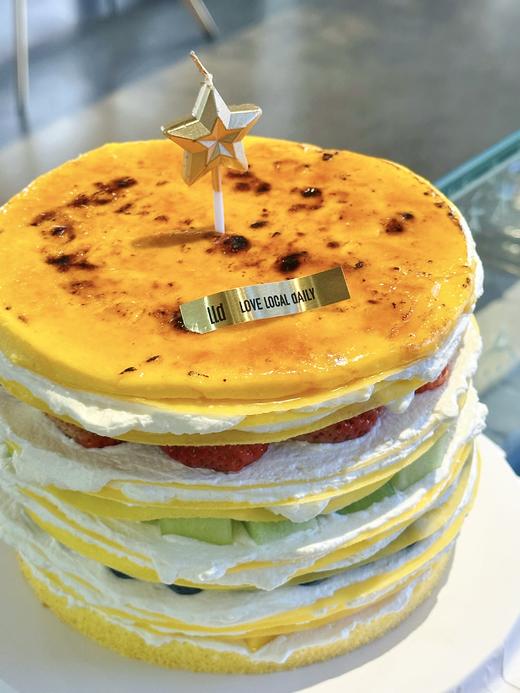 缤纷水果烤布蕾千层蛋糕 商品图1