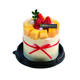 芒莓双恋(芒果调味蛋糕)