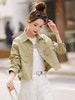 活动爆款【自营】衣周期～（100%棉 软料牛仔）610卡其短款百搭外套-喜出 商品缩略图1