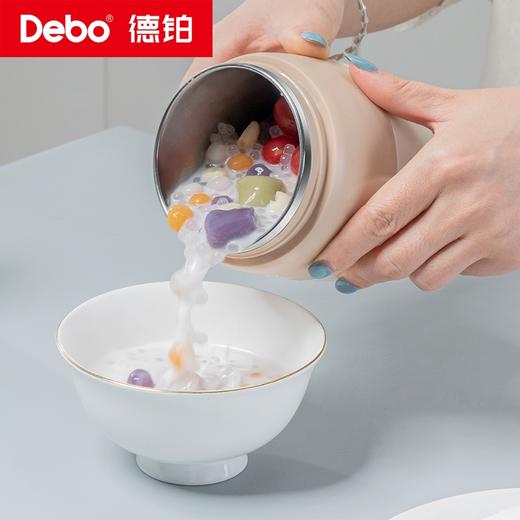 Debo德铂-露比不锈钢汤罐500ml 304内胆食品级材质 使用健康安心 享受轻食光 商品图6