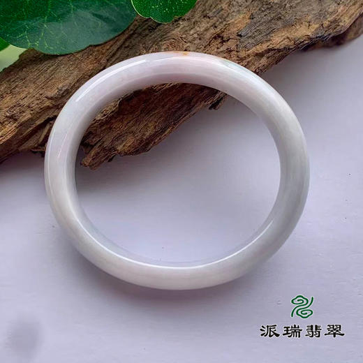 派瑞翡翠 翡翠手镯 糯种 飘花 商品图1