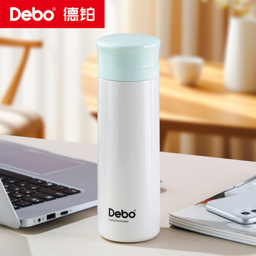 Debo德铂-莱茵斯套装杯壶450+1500ml 304不锈钢长效保温 不生锈不氧化 商品图6