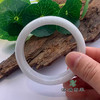 派瑞翡翠 翡翠手镯 糯种 白色 商品缩略图3