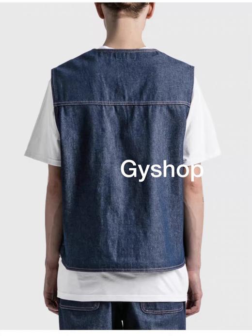 斯图西联名款牛仔马甲..重磅原浆..相当立挺... 商品图1