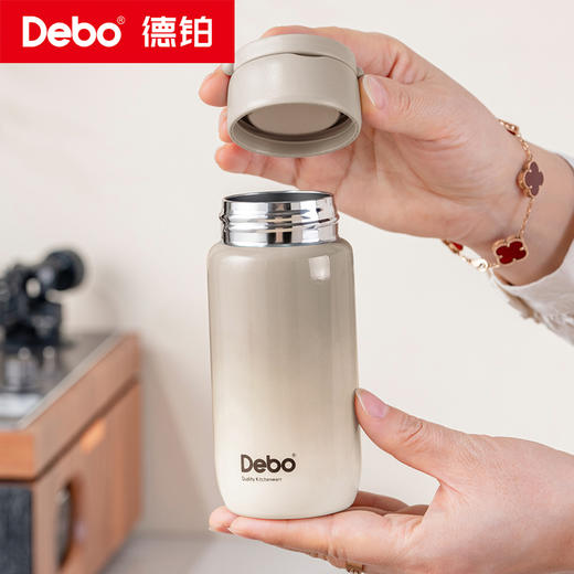 Debo德铂-欧曼180ml 库帕150ml包包杯 Mini口袋杯控热保冷 逛街约会随时补水 商品图6