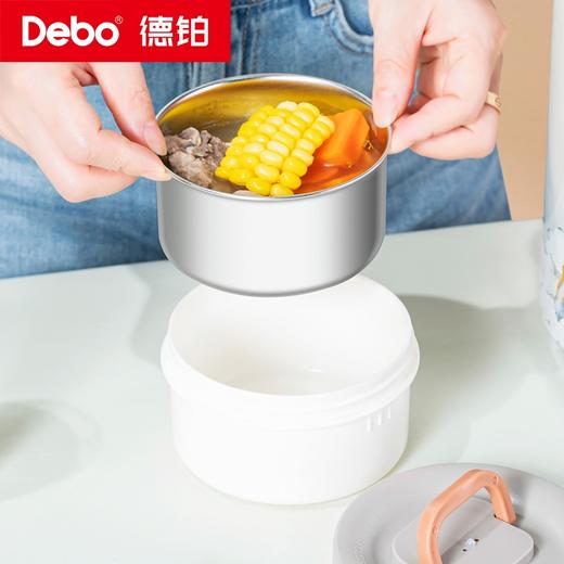 Debo德铂-古韵香宝墨坊保温提锅 304不锈钢长效保冷保温 一拎就走携带方便 商品图8