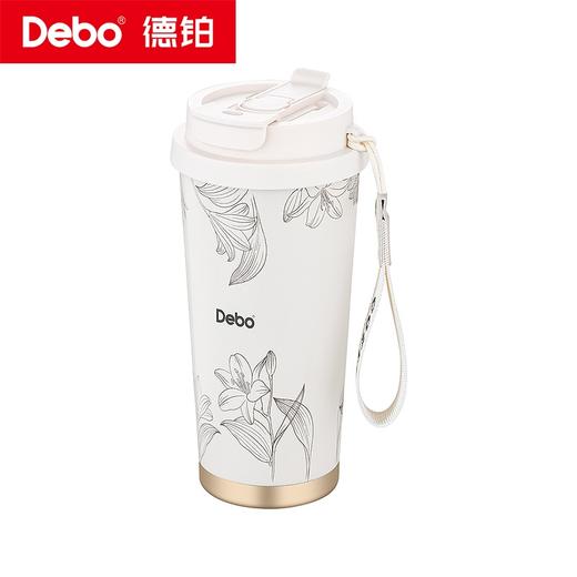 Debo德铂-安利双饮口咖啡杯500ml 316材质Hold住冷热，长效保温保冷 咖饮不设限（配吸管、吊绳） 商品图12
