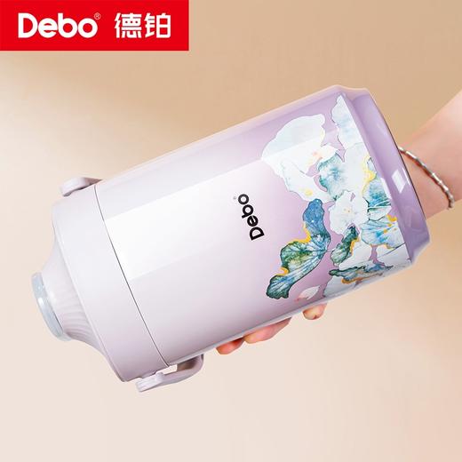 Debo德铂-古韵香宝墨坊保温提锅 304不锈钢长效保冷保温 一拎就走携带方便 商品图4