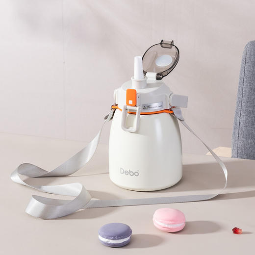 Debo德铂-艾薇水杯900ml 超大容量一杯能量加满 可提可背方便携带（赠贴纸） 商品图2