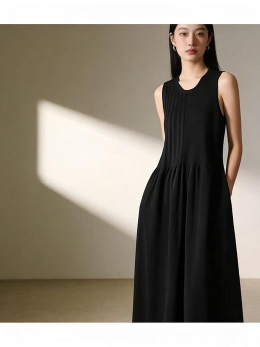 418良粉节|2026 活动爆款【自营】衣周期～（超软糯）0102 针织长款背心连衣裙-喜出 商品图0