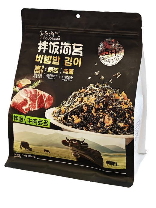90g多多淘气拌饭海苔牛肉味 商品图0