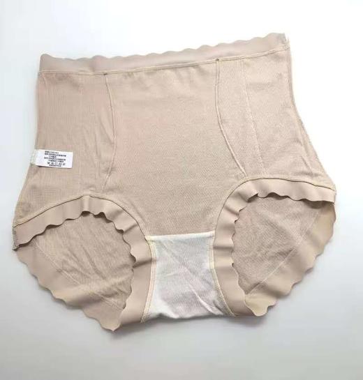 MH竹纤维女士轻奢暖绒高腰内裤36017 商品图3