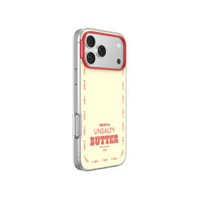 【黄油与吐司】无盐黄油 POPCASE手机壳 MagSafe Popcase磁吸款 米黄 拼贴 iPhone17/16/15/14/13