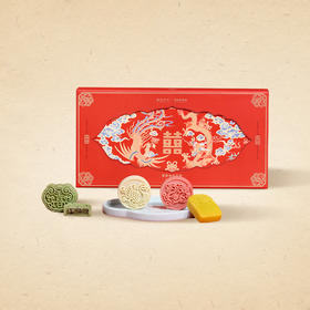 【人生喜事】龙凤呈祥喜饼