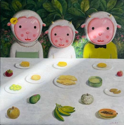 杨媛媛《下午茶》原作 商品图0