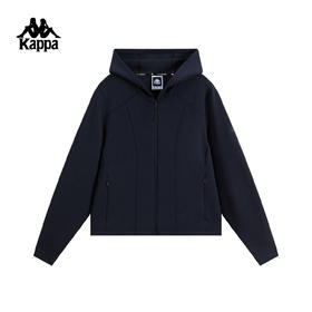 Kappa  卡帕背靠背运动连帽开衫女2026春夏季新款针织外套K0G42MK46