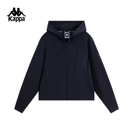 Kappa  卡帕背靠背运动连帽开衫女2026春夏季新款针织外套K0G42MK46 商品图0