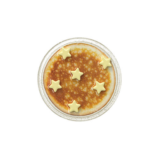 【黄油与吐司】焦糖星星松饼 POPGRIP泡泡骚手机粘贴式气囊支架 Popout异形系列 棕色 食玩 星星 商品图2