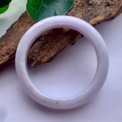 派瑞翡翠 翡翠手镯 糯种 飘花 商品图1