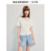 【SGPR】精致日常钻饰下摆两穿短袖T恤25夏修身上衣(货号:MU86TS251) 商品缩略图2