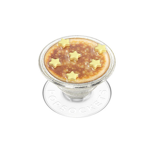 【黄油与吐司】焦糖星星松饼 POPGRIP泡泡骚手机粘贴式气囊支架 Popout异形系列 棕色 食玩 星星 商品图0