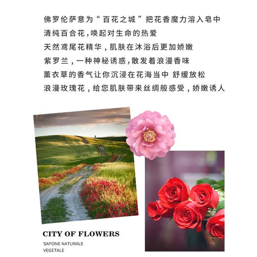 意大利进口内斯蒂丹特醇心醉爱系列沐浴手工皂250g 商品图2