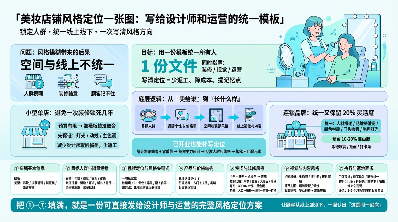 一、先搞清楚：你的美妆店到底卖给谁？