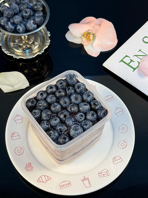 蓝莓巧克力罐子蛋糕（下单后现做） 商品图12