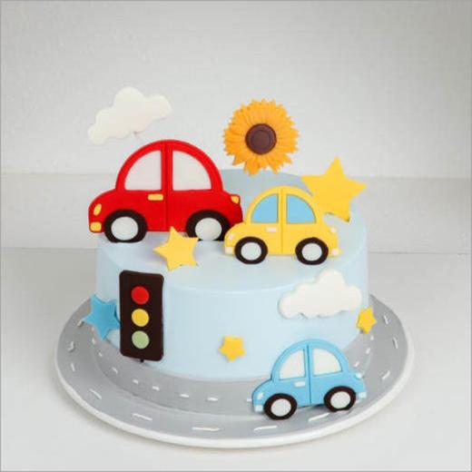 卡通车车蛋糕KC306 商品图0