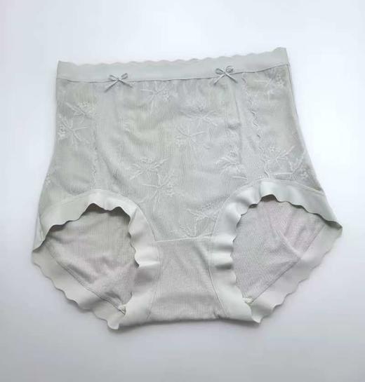 MH竹纤维女士轻奢暖绒高腰内裤36017 商品图1