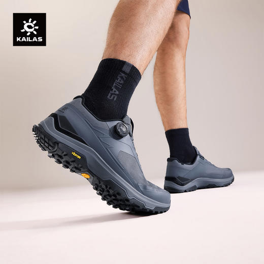 KAILAS凯乐石男款低帮防水登山徒步鞋(界山GTXBOA)KS2612129 商品图0