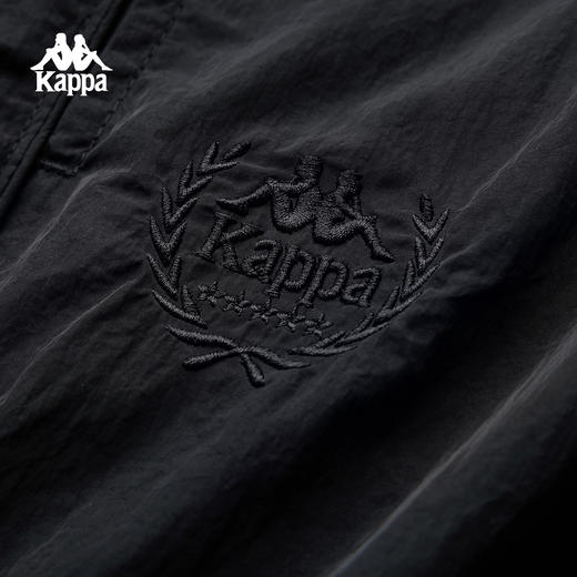 Kappa   卡帕背靠背女2026新款黑色宽松阔腿裤K0G42AY06 商品图3