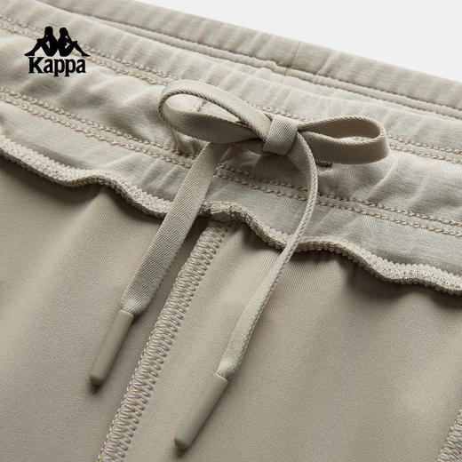 Kappa   卡帕背靠背2026新款运动长裤女松紧腰休闲裤微喇裤K0G42AK10 商品图2