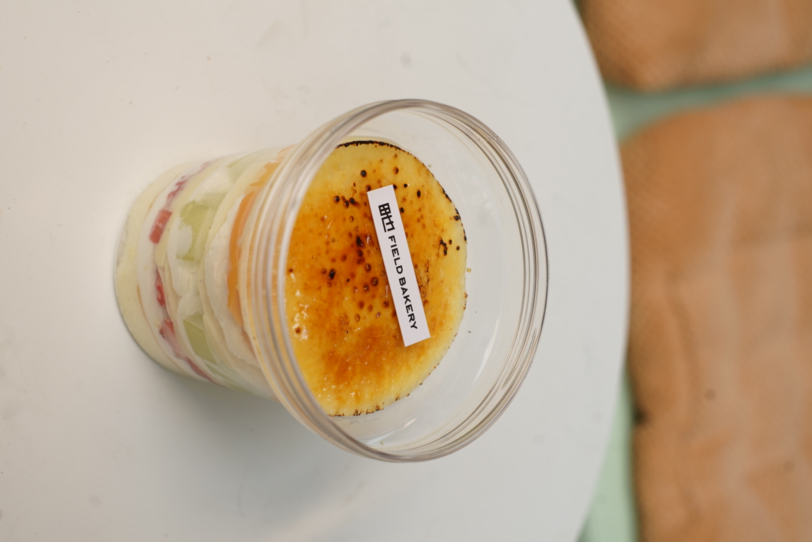 春日糕王 水果千层焦糖 500ML容器(快递易晃动介意勿拍)