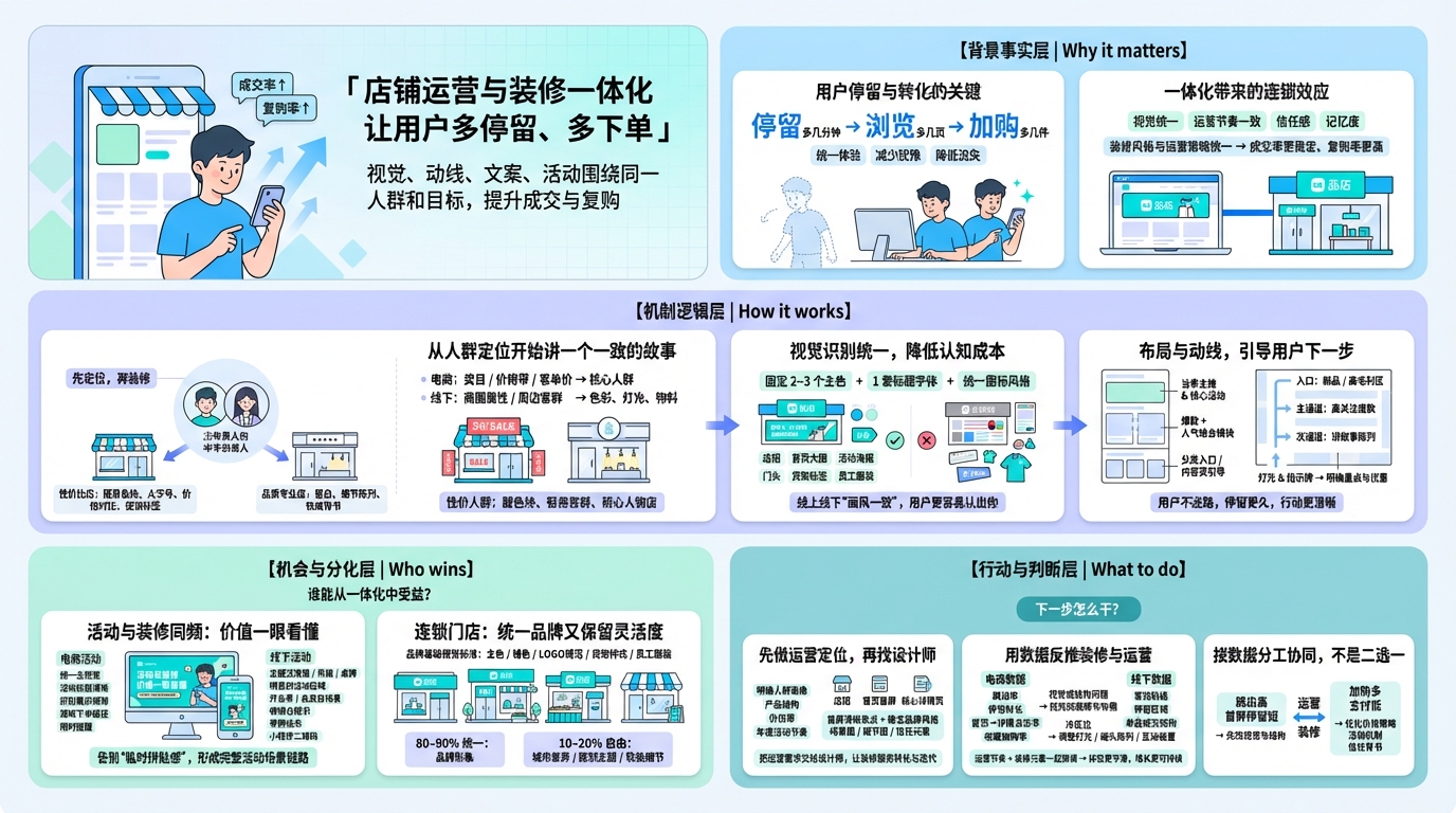 明确定位人群，决定店铺整体风格