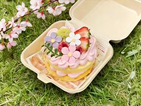 春日芭乐桃桃蛋糕