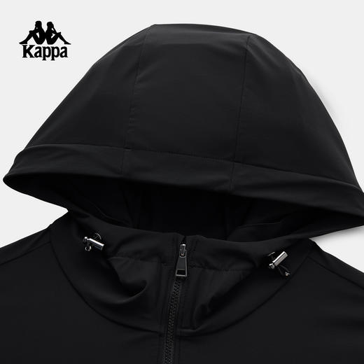 Kappa  卡帕背靠背针织外套男2026新款防晒凉感帽衫K0G32MK51 商品图3