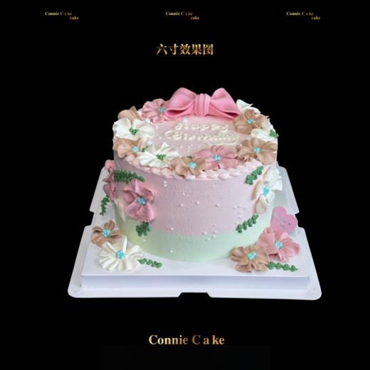 「春日韩式裱花蛋糕」🌸 蝴蝶结与浪漫的甜蜜邂逅 商品图2