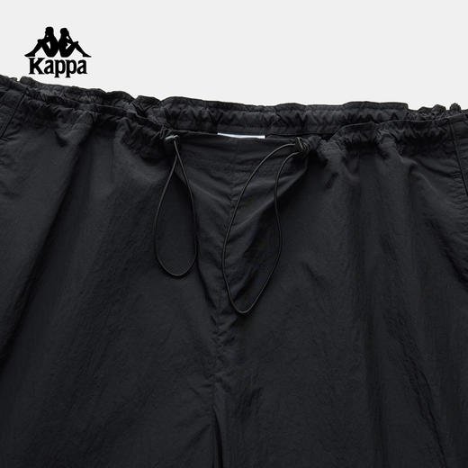 Kappa   卡帕背靠背女2026新款黑色宽松阔腿裤K0G42AY06 商品图2