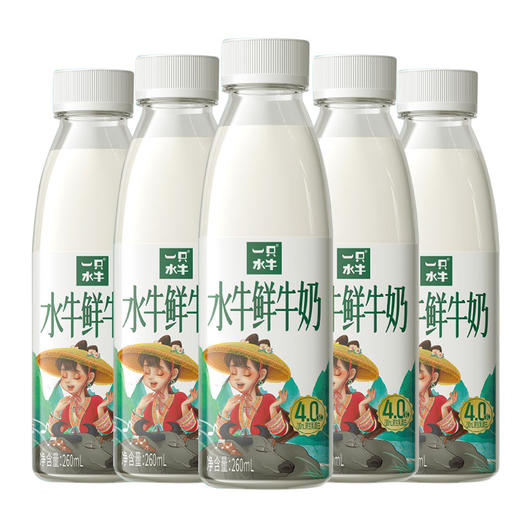 皇氏乳业皇氏水牛鲜牛奶260ml×12瓶 商品图8