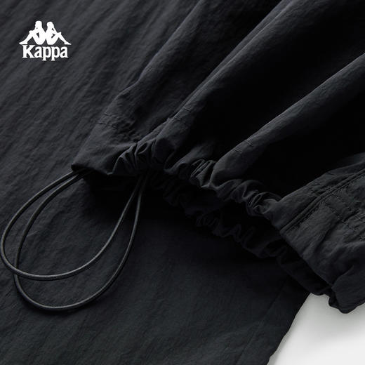 Kappa   卡帕背靠背女2026新款黑色宽松阔腿裤K0G42AY06 商品图4