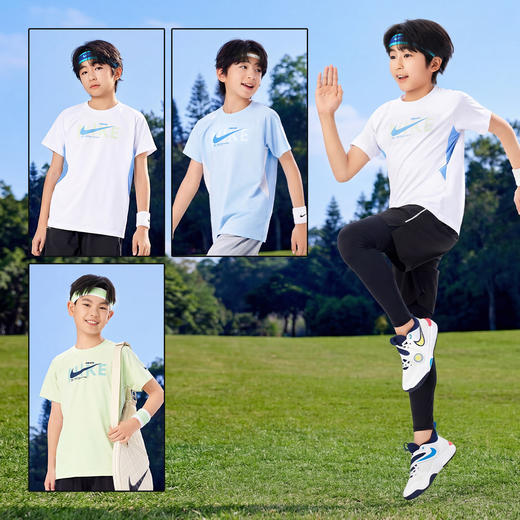 NIKE 3BRAND 夏 大童小童 短袖T恤 RWB-WT-1892 商品图6